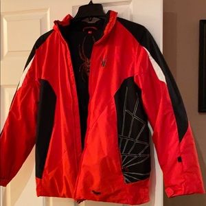 Spyder ski jacket. Kids boys. Size 18. Worn once